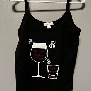 You'll Be My Glass Of Wine, I'll be your shot of Whiskey